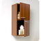 Fresca Teak Bathroom Linen Side Cabinet with 2 Storage Areas FST8091TK