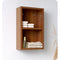 Fresca Livello 30" Teak Modern Bathroom Vanity with Medicine Cabinet FVN8030TK