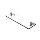 Allied Brass Foxtrot 16 Inch Glass Vanity Shelf with Beveled Edges FT-1-16-GYM