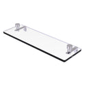 Allied Brass Foxtrot 16 Inch Glass Vanity Shelf with Beveled Edges FT-1-16-PC