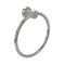 Allied Brass Foxtrot Collection Towel Ring FT-16-SN