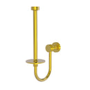 Allied Brass Foxtrot Collection Upright Toilet Tissue Holder FT-24U-PB