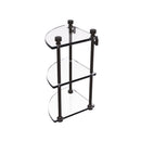 Allied Brass Foxtrot Collection Three Tier Corner Glass Shelf FT-6-ORB