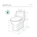 Fresca Antila One-Piece Dual Flush Toilet with  Soft Close Seat FTL2351