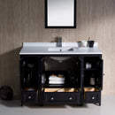 Fresca Oxford 48" Espresso Traditional Bathroom Vanity FVN20-122412ES