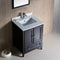 Fresca Oxford 24" Espresso Traditional Bathroom Vanity FVN2024ES