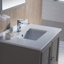 Fresca Oxford 30" Gray Traditional Bathroom Vanity FVN2030GR