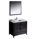 Fresca Oxford 36" Espresso Traditional Bathroom Vanity FVN2036ES