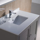 Fresca Oxford 36" Gray Traditional Bathroom Vanity FVN2036GR