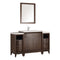 Fresca Cambridge 54" Antique Coffee Traditional Bathroom Vanity w/ Mirror FVN21-123012AC