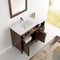 Fresca Cambridge 42" Antique Coffee Traditional Bathroom Vanity with Mirror FVN21-3012AC