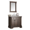 Fresca Kingston 37" Antique Coffee Traditional Bathroom Vanity w/ Mirror FVN2236AC