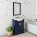 Fresca Hartford 24" Royal Blue Traditional Bathroom Vanity FVN2302RBL-CMB