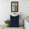 Fresca Hartford 24" Royal Blue Traditional Bathroom Vanity FVN2302RBL-CMB