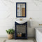 Fresca Hartford 24" Royal Blue Traditional Bathroom Vanity FVN2302RBL-CMB