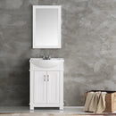 Fresca Hartford 24" White Traditional Bathroom Vanity FVN2302WH-CMB