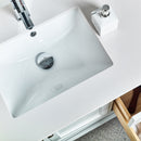 Fresca Manchester 60" White Traditional Double Sink Bathroom Vanity with Mirrors FVN2360WH-D