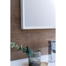 Fresca Formosa 48" Wall Hung Modern Bathroom Vanity with Mirror in Rustic White FVN31-122412RWH