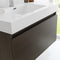 Fresca Mezzo 36" Gray Oak Wall Hung Modern Bathroom Vanity with Medicine Cabinet FVN8008GO