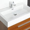 Fresca Livello 30" Teak Modern Bathroom Vanity with Medicine Cabinet FVN8030TK