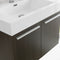 Fresca Vista 30" Gray Oak Wall Hung Modern Bathroom Vanity with Medicine Cabinet FVN8089GO