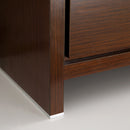 Fresca Allier 60" Wenge Brown Modern Single Sink Bathroom Vanity with Mirror FVN8119WG-S