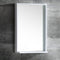 Fresca Allier 24" White Modern Bathroom Vanity with Mirror FVN8125WH