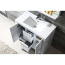 Fresca Allier 36" White Modern Bathroom Vanity with Mirror FVN8136WH