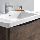 Fresca Tuscany 32" Rosewood Wall Hung Modern Bathroom Vanity with Medicine Cabinet FVN9032RW