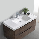 Fresca Tuscany 40" Rosewood Wall Hung Modern Bathroom Vanity with Medicine Cabinet FVN9040RW