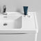 Fresca Tuscany 48" Glossy White Wall Hung Double Sink Modern Bathroom Vanity with Medicine Cabinet FVN9048WH-D