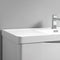 Fresca Tuscany 48" Glossy White Wall Hung Double Sink Modern Bathroom Vanity with Medicine Cabinet FVN9048WH-D