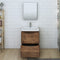 Fresca Tuscany 24" Rosewood Free Standing Modern Bathroom Vanity with Medicine Cabinet FVN9124RW