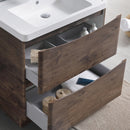 Fresca Tuscany 32" Rosewood Free Standing Modern Bathroom Vanity with Medicine Cabinet FVN9132RW