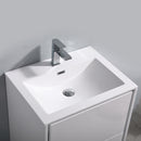 Fresca Catania 24" Glossy White Wall Hung Modern Bathroom Vanity with Medicine Cabinet FVN9224WH