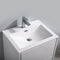 Fresca Catania 24" Glossy White Wall Hung Modern Bathroom Vanity with Medicine Cabinet FVN9224WH