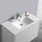 Fresca Catania 36" Glossy White Wall Hung Modern Bathroom Vanity with Medicine Cabinet FVN9236WH