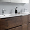 Fresca Lazzaro 72" Rosewood Free Standing Double Sink Modern Bathroom Vanity with Medicine Cabinet FVN93-301230RW-D