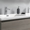 Fresca Lazzaro 72" Gray Wood Free Standing Double Sink Modern Bathroom Vanity with Medicine Cabinet FVN93-3636MGO-D