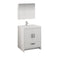 Fresca Imperia 30" Glossy White Free Standing Modern Bathroom Vanity w/ Medicine Cabinet FVN9430WH