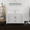 Fresca Imperia 60" Glossy White Free Standing Single Sink Modern Bathroom Vanity with Medicine Cabinet FVN9460WH-S