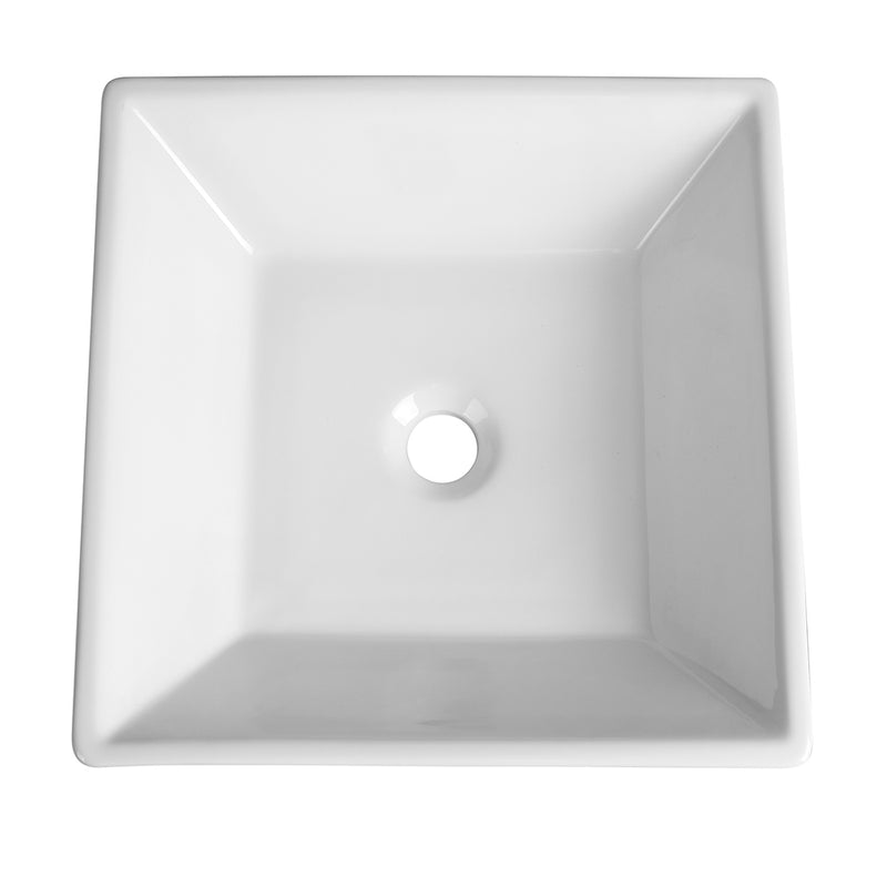 Fresca Torino White Vessel Sink FVS6217WH