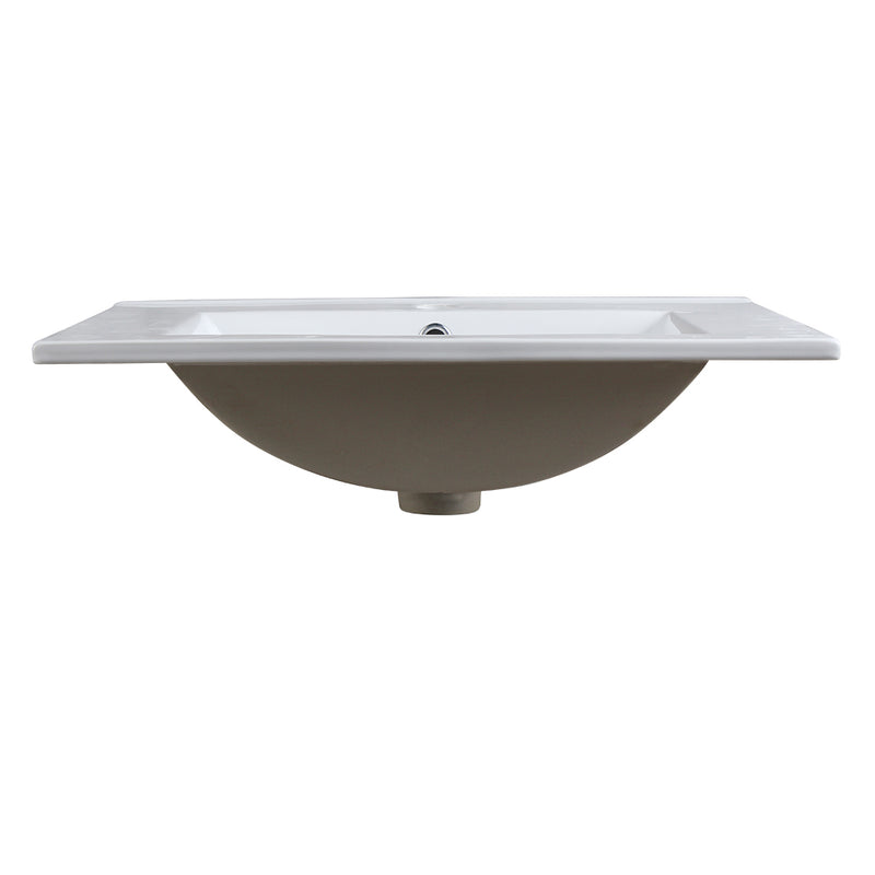 Fresca Torino 24" White Integrated Sink with Countertop FVS6224WH