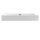 Fresca Livello 30" White Integrated Sink with Countertop FVS8030WH