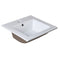 Fresca Allier 16" White Integrated Sink with Countertop FVS8118WH