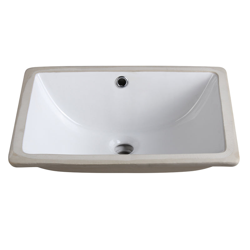 Fresca Allier White Undermount Sinks FVS8119WH