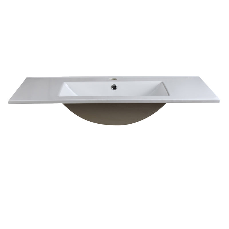 Fresca Allier 36" White Integrated Sink with Countertop FVS8136WH