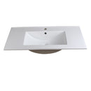 Fresca Allier 36" White Integrated Sink / Countertop FVS8136WH