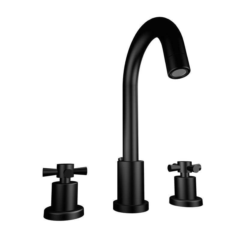 Avanity Messina 8 inch Widespread Bath Faucet FWS17201MB