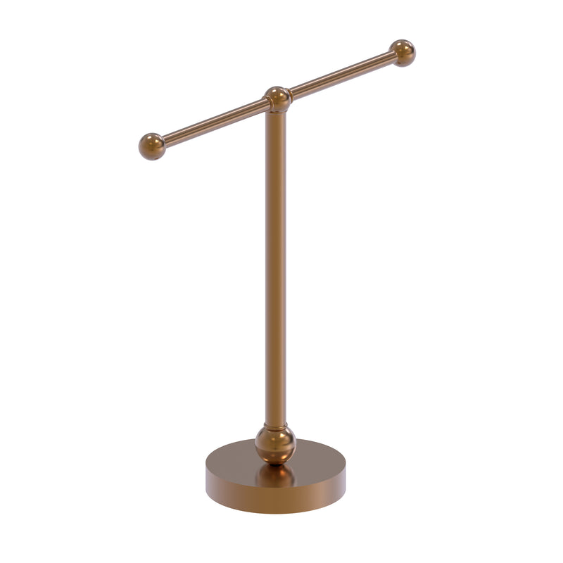 Allied Brass Vanity Top 2 Arm Guest Towel Holder GL-52-BBR